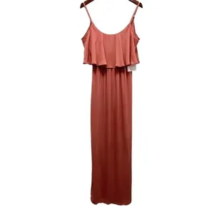 Show Me Your Mumu Caitlin Ruffle Maxi Dress Rustic Mauve Special occasion Size S thumbnail 6