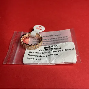 Bomb Party RG43260 “Call Me Stunning” Cubic Zirconia on Rose Gold Sz 10 Ring NWT thumbnail 5
