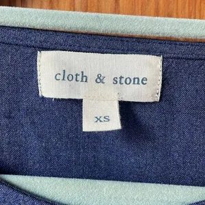 Cloth & Stone by‎ Anthropologie Bohemian Bell Sleeve Top thumbnail 4