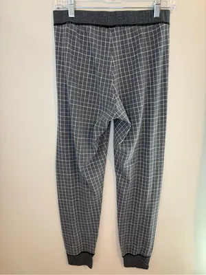 Intimately Free People Pajama Set Gray Plaid Lounge Jogger Medium thumbnail 5