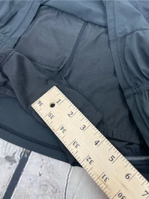 Lululemon Black Skort with shorts drawstring size 6 thumbnail 12