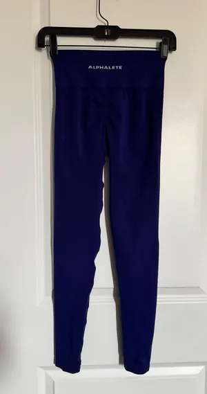 Blue Alphalete Amplify Leggings thumbnail 1