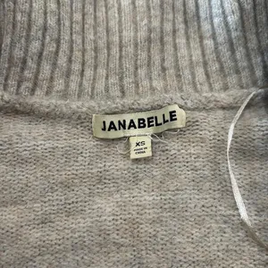 Janabelle Oatmeal Cable Knit Zip Up Cardigan Sweater Gray Size XS thumbnail 4