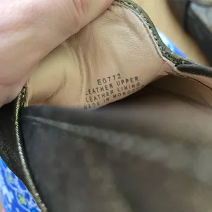 J crew metallic loafers thumbnail 4