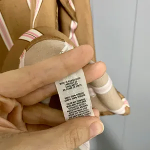 Aerie Tan Striped Satin PJ-To-Party Long Sleeve Button-down Casual Shirt S thumbnail 6