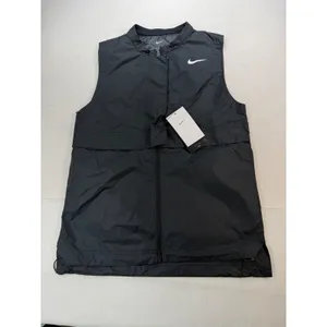 Nike Womens Tour Repel Golf Vest Black Full Zip Sleeveless DX6085-010 Large NWT thumbnail 3