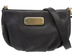 Marc by Marc Jacobs Black Leather Crossbody Bag thumbnail 1