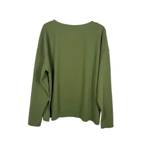 Halara Womens Green Henley Top Long Sleeve Soft Stretch Casual Lounge 2x thumbnail 5