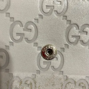Gucci Embossed  Leather Compact Wallet thumbnail 8