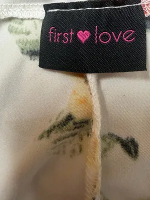 First Love Cream Floral Halter Camisole thumbnail 6