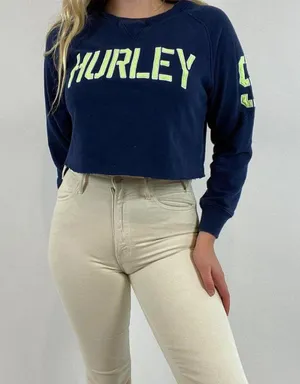 Hurley Reworked Crewneck With Numbers On Arms thumbnail 1