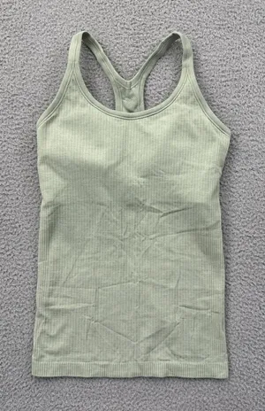 Lululemon Ebb To Street Tank Top Light Green Athletic Athleisure Yoga Women's 6 thumbnail 1
