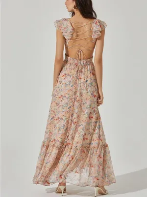 ASTR Primrose Dress in light pink, Medium thumbnail 2