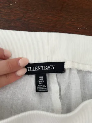 White Linen Pants thumbnail 4