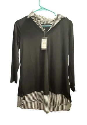 Adrianna Papell Blouse Long Sleeve thumbnail 1