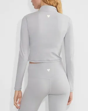 aritzia butter limit zip dover grey thumbnail 1