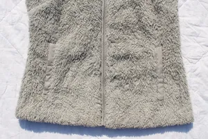 Patagonia Women's Los Gatos Fleece Vest Full Zip Large Deep Pile Gray thumbnail 2