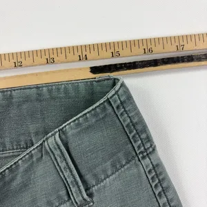 The North Face Pants Womens 33 Gray Cropped Wide Leg Cotton Twill Casual thumbnail 7