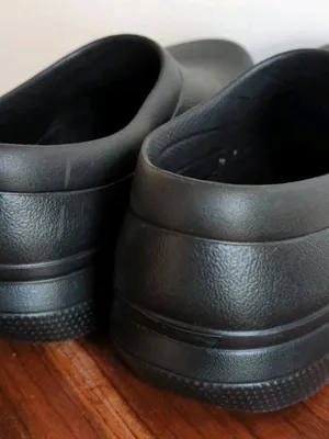 Crocs "On The Clock" Black Work Shoes M9 W11 Crocs Lock Slip Resistant Clogs thumbnail 10