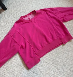 Free people Pink Crewneck thumbnail 1