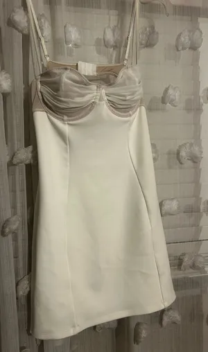 White fox white mini dress thumbnail 1