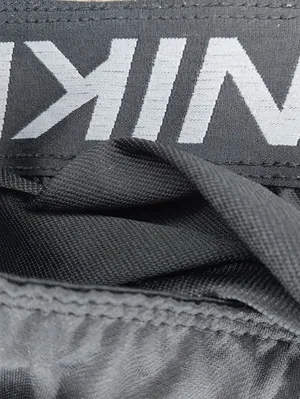 Nike Dri-Fit Women's Black Athletic Running Shorts thumbnail 7