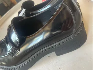 Madden Girl Black Patent Platform Loafers thumbnail 6