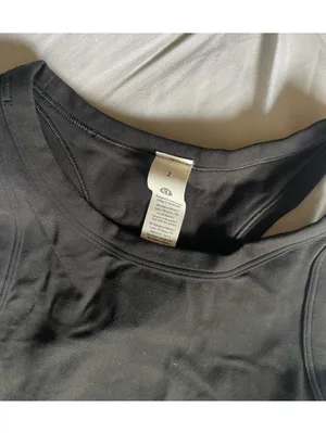 lululemon athletica Black Athletic Scoop Tank thumbnail 7