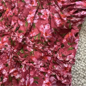 Sachin & Babi Size 10 Ronnie Printed Floral Ruffle‎ Dress thumbnail 9