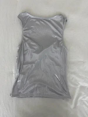 Urban Outfitters Silver Top thumbnail 5