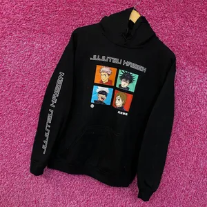 Urban Outfitters JuJuTsu Kaisen Satoro Gojo Yuji Megumi Nobara Anime Hoodie M thumbnail 3