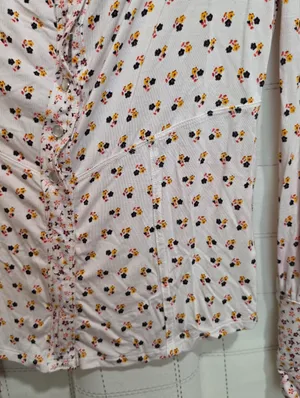 Free People Floral Button Down thumbnail 6