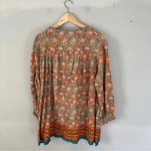 Natural Life Dara V-Neck Long Sleeve Tunic Dress NWT Medium thumbnail 7