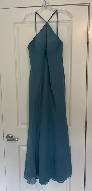 Azazie Bridesmaid Dress Chiffon thumbnail 1