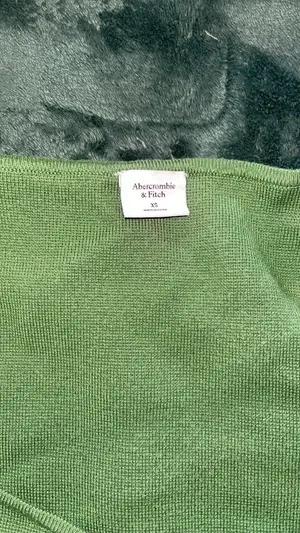 Abercrombie Green Top Long Sleeve thumbnail 2