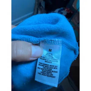 NWT Aeropostale Blue Cherries Off The Shoulder Sweatshirt thumbnail 5