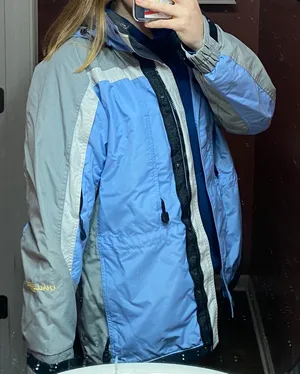 Columbia Blue Winter Challenger Jacket thumbnail 2