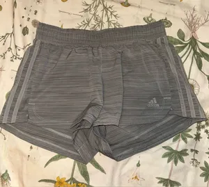 Adidas grey shorts thumbnail 1