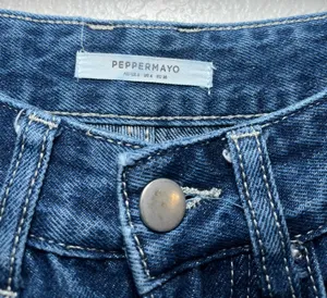 Peppermayo Jaylie Denim Jeans Size 4 Indigo Wide Leg thumbnail 3