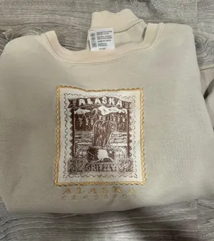 Alaska Crewneck Tan Size M thumbnail 2