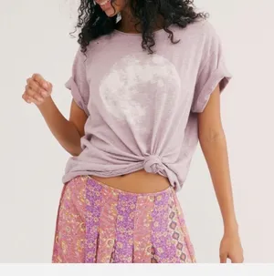 Free People Haley Harem Lounge Pants Boho Print thumbnail 2