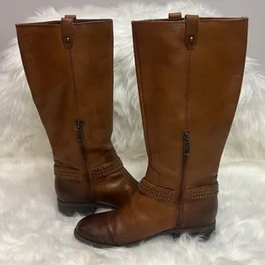 Jessica Simpson Riding Boots Brown‎ Winter Haze Women's Size 8.5 B41 thumbnail 8