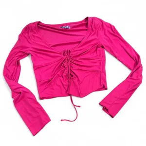 Urban outfitters pink long sleeve d thumbnail 1