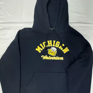 Champion Michigan Wolverines Women Navy Blue‎ Hooded - Size L. thumbnail 9