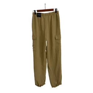 Rachel Zoe Brown Tan Mid Rise Cargo Parachute Pants Size Women's Small NWT thumbnail 3