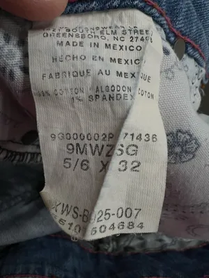Wrangler Vintage Jeans Bootcut Denim thumbnail 7