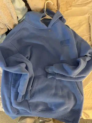 White Fox Boutique Hoodie Blue M/L thumbnail 1