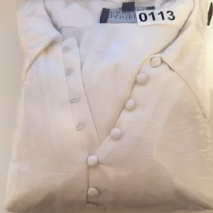 Danielle‎ Bernstein Textured Woven Baby-Doll Mini Dress thumbnail 8
