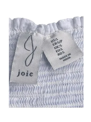 Joie ミ Floral Embroidery Lace Spaghetti Strap Sundress ミ Blue White Stripe ミ S thumbnail 6