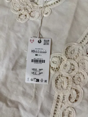 ZARA Linen Top thumbnail 3